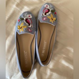 Musshoe Floral Flats